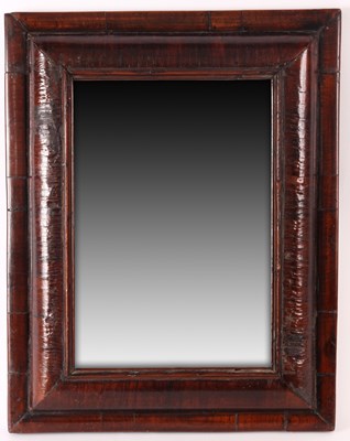 Lot 695 - A William and Mary Walnut CUSHION FRAMED...