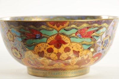 Lot 93 - AN EARLY 20TH CENTURY WEDGWOOD FAIRYLAND LUSTRE BOWL
