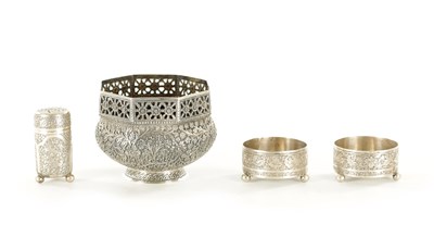 Lot 529 - A COLLECTION OF EARLY 20TH CENTURY INDIAN SILVER