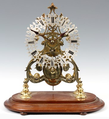 Lot 709 - A LATE 19th CENTURY ENGLISH FUSEE SKELETON...