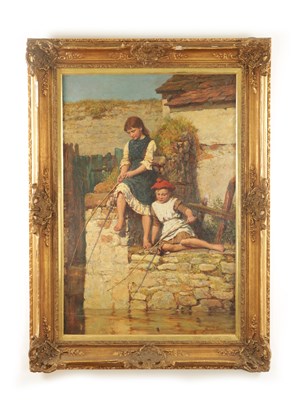 Lot 942 - HERBERT JOHNSON (1878 - 1946) A 19TH CENTURY OIL ON CANVAS