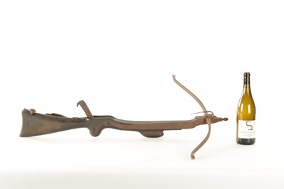 Lot 557 - AN 18TH CENTURY CROSSBOW