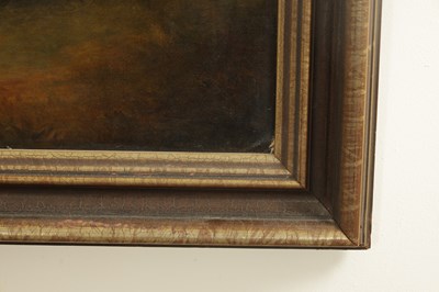 Lot 962 - BRITISH SCHOOL AN 18TH/19TH CENTURY OIL ON CANVAS FULL LENGTH PORTRAIT OF A GENTLEMAN GOLFER