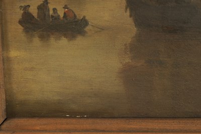 Lot 1009 - AN 18TH/19TH CENTURY DUTCH OIL ON BOARD