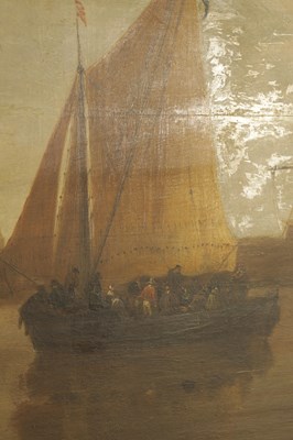 Lot 1009 - AN 18TH/19TH CENTURY DUTCH OIL ON BOARD