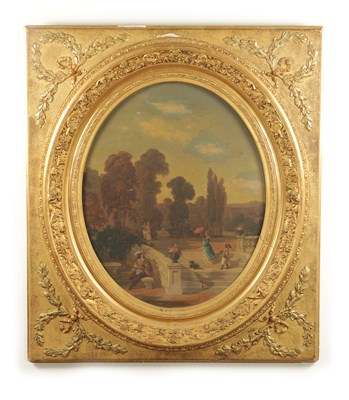 Lot 980 - AN 18TH CENTURY CONTINENTAL SCHOOL OIL ON CANVAS