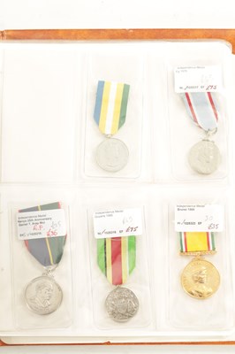 Lot 617 - AN ALBUM OF ASSORTED MULTINATIONAL MILITARY MEDALS