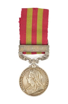 Lot 605 - AN INDIA GENERAL SERVICE MEDAL, PUNJAB FRONTIER