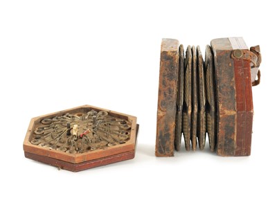 Lot 615 - A 19TH CENTURY ANGLO CONCERTINA - SPARE PARTS