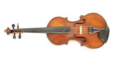 Lot 1295 - AN ANTIQUE VIOLIN