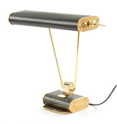 Lot 842 - A STYLISH 1940’S DESK LAMP BY ANDRE MOUNIQUE FOR JUMO