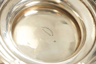 Lot 537 - A 19TH CENTURY SILVER ROSE BOWL