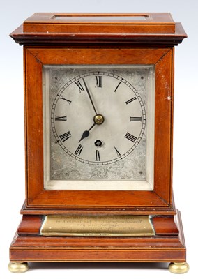 Lot 755 - AN EARLY 20th CENTURY MAHOGANY ENGLISH FUSEE...