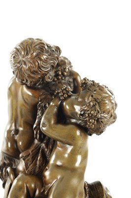 Lot 770 - A GOOD PAIR OF 19TH CENTURY FRENCH BRONZE AND ORMOLU FIGURAL SCULPTURES