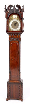 Lot 764 - A CHIPPENDALE STYLE MAHOGANY MINIATURE...