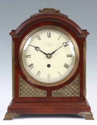 Lot 766 - A LATE 19th CENTURY ENGLISH FUSEE MAHOGANY...