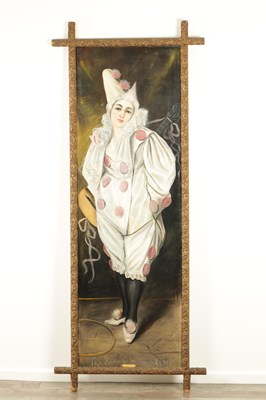 Lot 966 - A LARGE ITALIAN OIL ON CANVAS CIRCA 1900