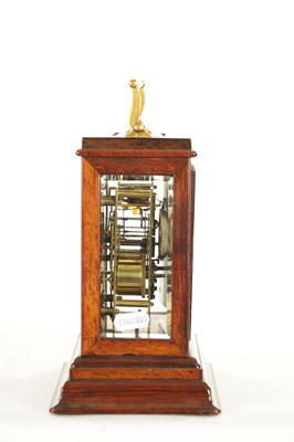 Lot 1094 - HENRY MARC, PARIS. AN EARLY 19TH CENTURY ROSEWOOD CARRIAGE CLOCK WITH RARE ESCAPEMENT