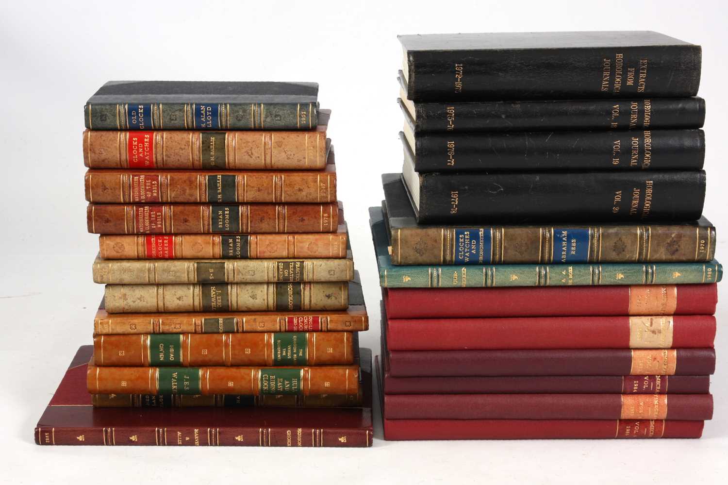 Lot 783 - A COLLECTION OF 24 VARIOUS LEATHER BOUND AND...