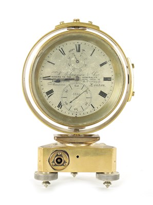 Lot 1130 - A JOHANNSEN & CO. LONDON. A TWO-DAY MARINE CHRONOMETER