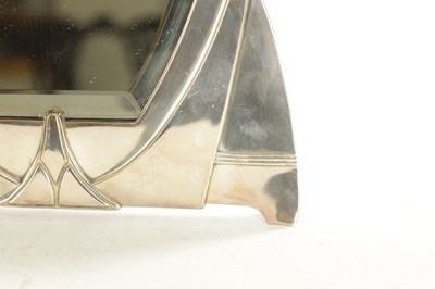 Lot 764 - AN EARLY 20TH CENTURY WMF ART DECO SILVERED BRASS DRESSING TABLE MIRROR