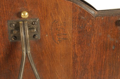 Lot 764 - AN EARLY 20TH CENTURY WMF ART DECO SILVERED BRASS DRESSING TABLE MIRROR