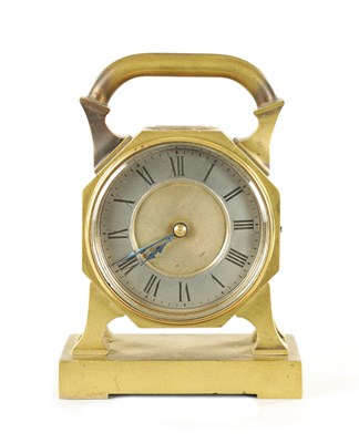 Lot 1122 - A LATE 19TH CENTURY FRENCH INDUSTRIAL DESK CLOCK