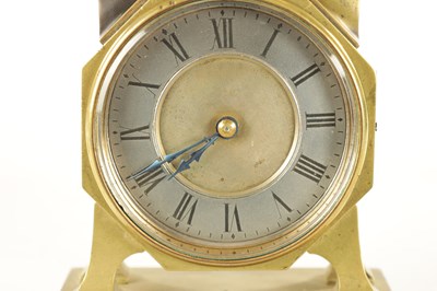 Lot 1122 - A LATE 19TH CENTURY FRENCH INDUSTRIAL DESK CLOCK