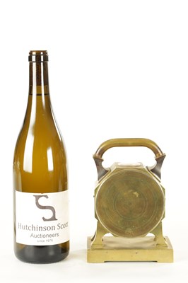 Lot 1122 - A LATE 19TH CENTURY FRENCH INDUSTRIAL DESK CLOCK