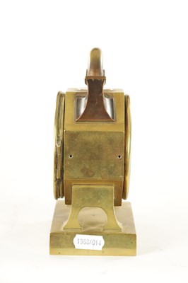 Lot 1122 - A LATE 19TH CENTURY FRENCH INDUSTRIAL DESK CLOCK