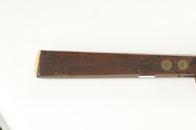 Lot 637 - A 19TH CENTURY JAPANESE MATCHLOCK LONG GUN