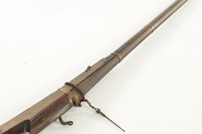 Lot 637 - A 19TH CENTURY JAPANESE MATCHLOCK LONG GUN