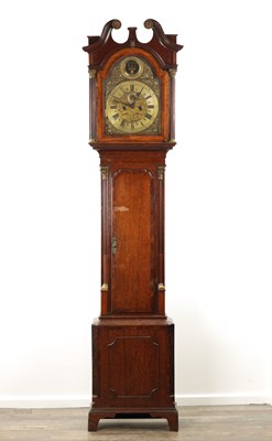 Lot 1067 - A GEORGE III AUTOMATION EIGHT DAY LONGCASE CLOCK