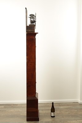 Lot 1143 - ROBERT SLY, KING STREET, WESTMINSTER (LONDON). AN EARLY 18TH CENTURY SEAWEED MARQUETRY EIGHT-DAY LONGCASE CLOCK