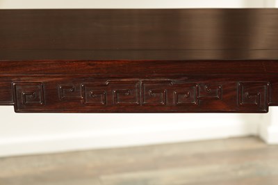 Lot 261 - A GOOD 19TH CENTURY CHINESE HARDWOOD ALTAR TABLE