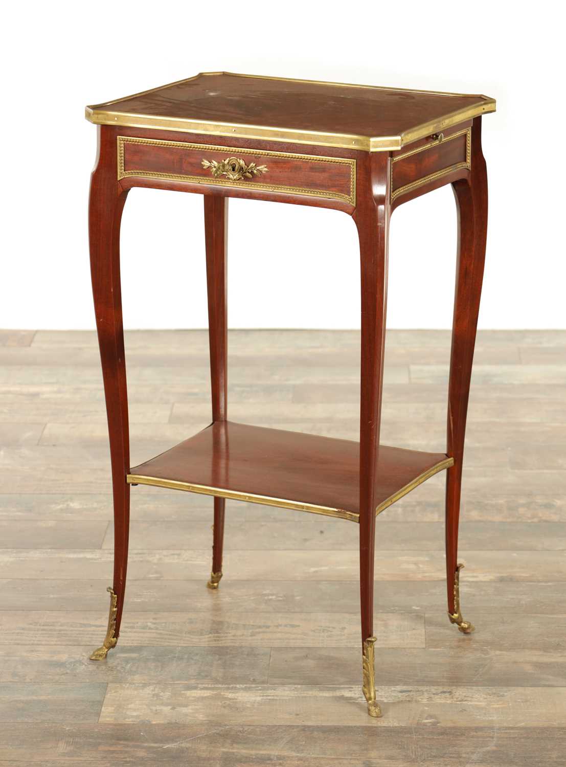 Lot 1431 - A FINE LATE 19TH CENTURY FRENCH MAHOGANY