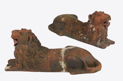 Lot 804 - AN UNUSUAL PAIR OF 18TH CENTURY TERRACOTTA...