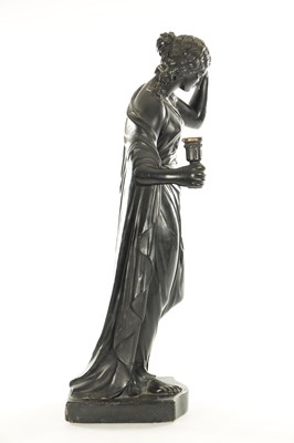 Lot 797 - A REGENCY PLASTER SCULPTURE OF CLASSICAL STANDING FEMALE