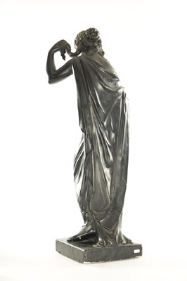 Lot 797 - A REGENCY PLASTER SCULPTURE OF CLASSICAL STANDING FEMALE