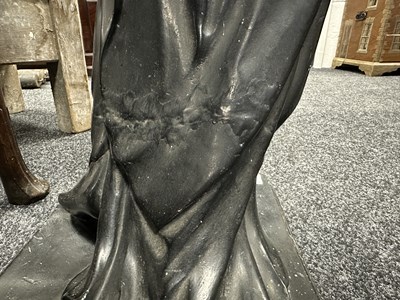 Lot 797 - A REGENCY PLASTER SCULPTURE OF CLASSICAL STANDING FEMALE