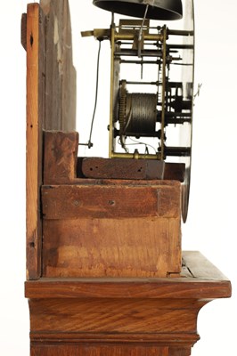 Lot 1072 - GEORGE LEFEVER, WISBEACH. A REGENCY SILVERED DIAL EIGHT DAY FLAMED MAHOGANY LONGCASE CLOCK