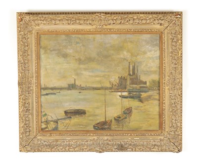 Lot 914 - AN EARLY 20TH CENTURY IMPRESSIONIST OIL ON CANVAS