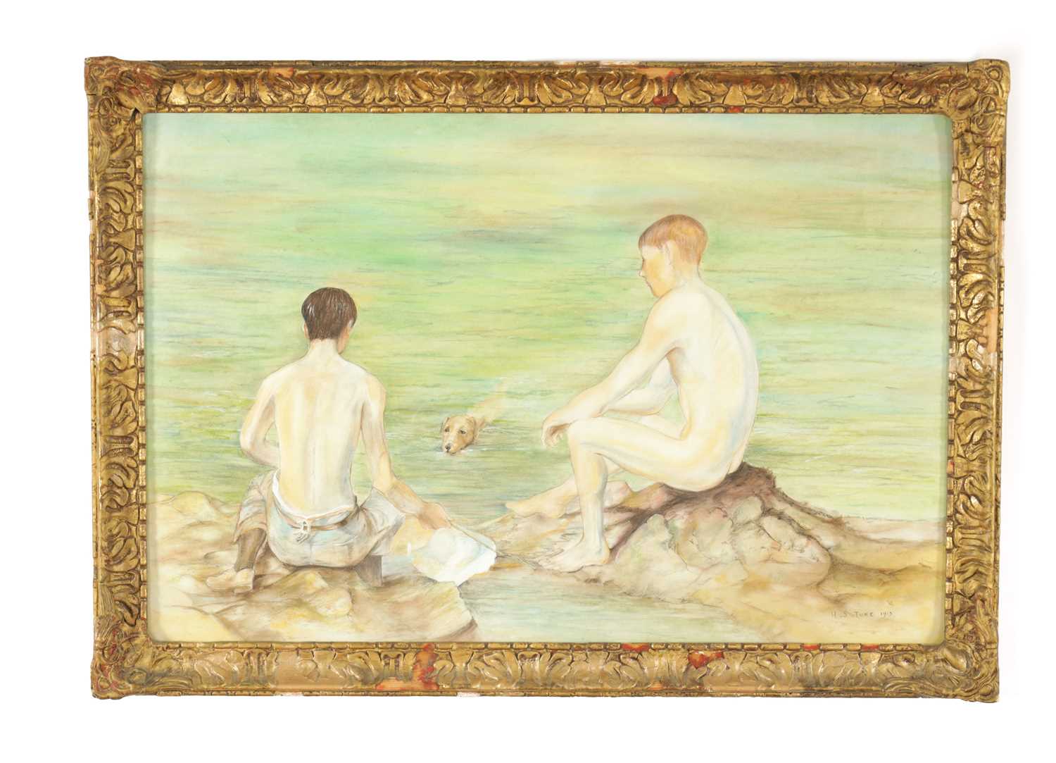 Lot 1031 - ATTRIBUTED TO HENRY SCOTT TUKE RA RWS (1858-