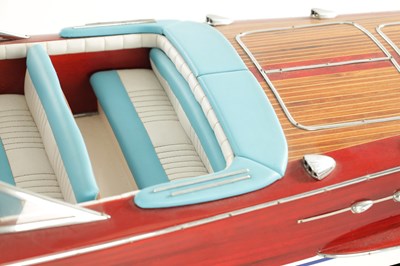 Lot 795 - A SCALE MODEL OF A RIVA TRITONE SPEEDBOAT