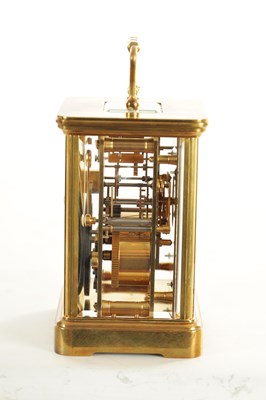 Lot 1178 - A 20TH CENTURY CARRIAGE CLOCK BY MATHEW NORMAN, LONDON.