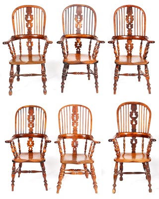 Lot 817 - A HARLEQUIN SET OF SIX EARLY 19TH CENTURY...