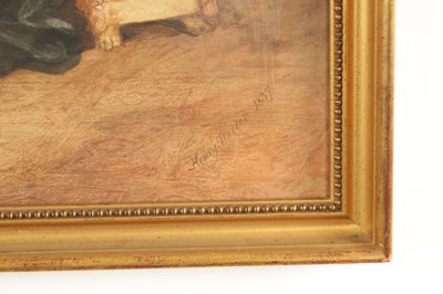 Lot 1015 - HENRY WARREN (1794-1879) A 19TH CENTURY FULL LENGTH PORTRAIT WATERCOLOUR