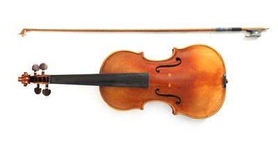 Lot 1297a - A MODERN VIOLIN LABELLED FRANCO BAROZZI FECE IN ROVERETO ANNO 1971