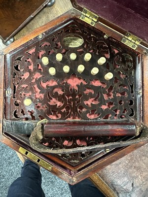 Lot 425 - A LACHENAL & CO. CONCERTINA RETAILED BY THOMAS DAWKINS, LONDON