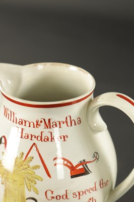Lot 121 - A LATE 18TH CENTURY LEEDS PEARLWARE JUG